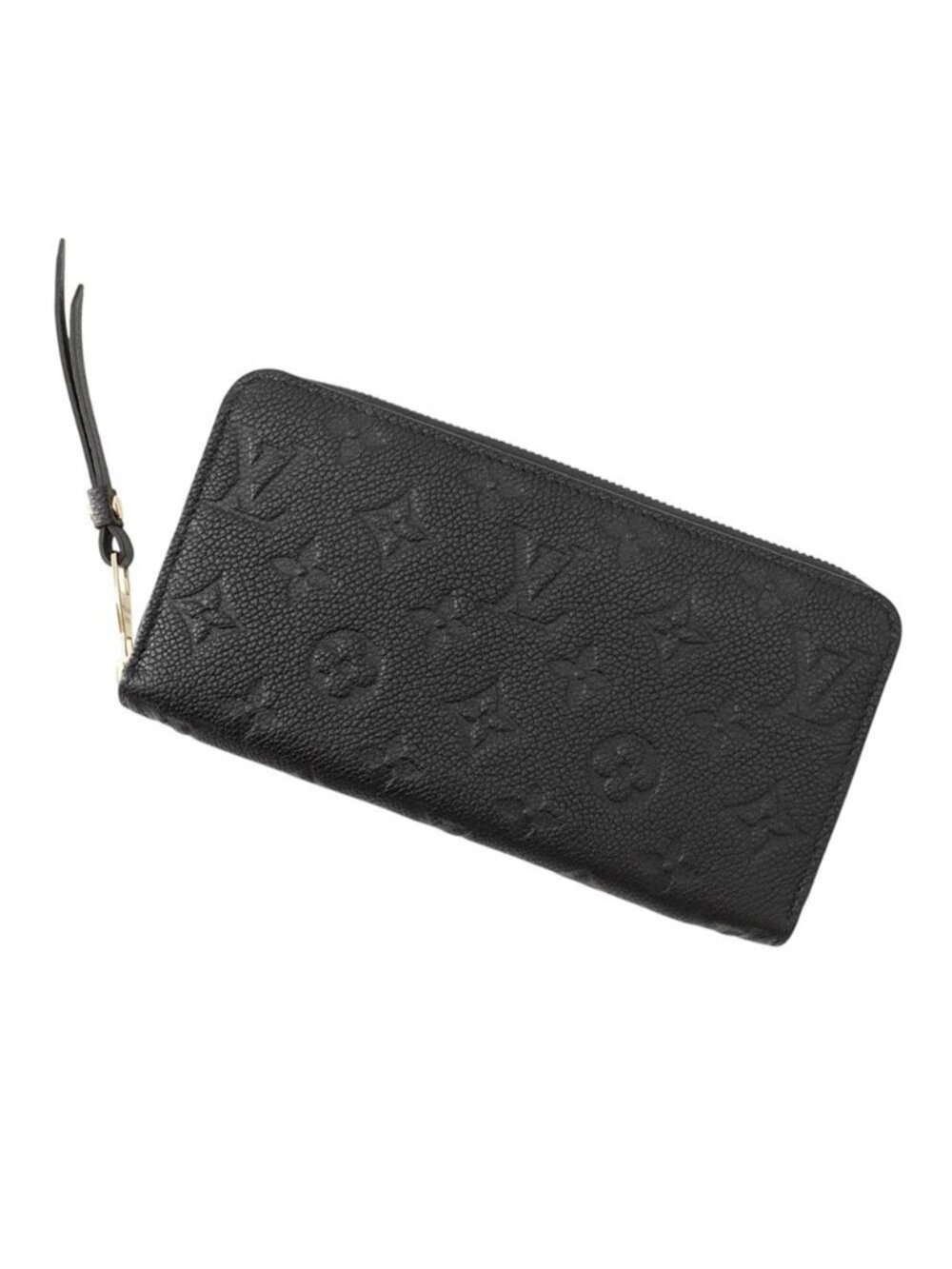 Louis Vuitton Wallet Monogram Empreinte Zippy Black